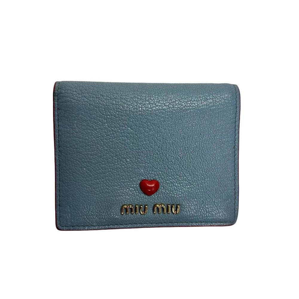 Miu Miu Women's Blue Wallet